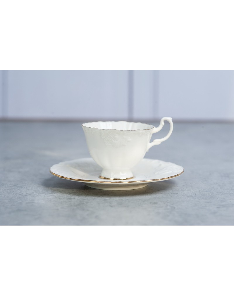 COFFEE CUP+ SAUCER "ROSSENHIME SHAPE" (16993+16994) 1/48