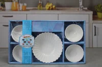 YL18364+N Set salatiera ceramica 1+4 buc 1/18