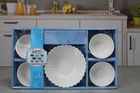 YL18364+N Set salatiera ceramica 1+4 buc 1/18 2