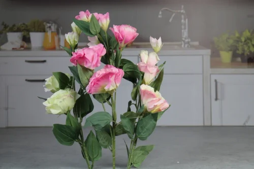 DDH5 Floare artificiala plastic (Eustoma) 1/200