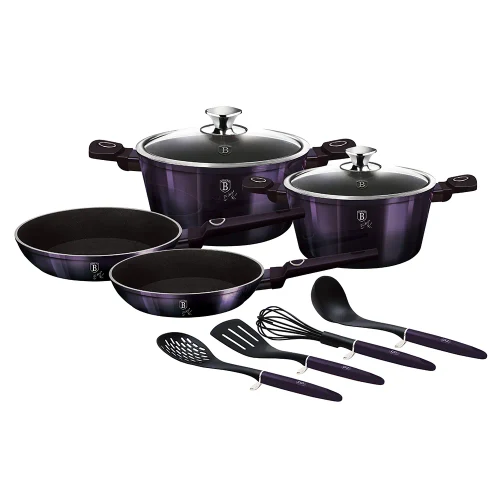 BH7140 Set cratite bucatarie 10pcs "PurpleEclipse" 1/1