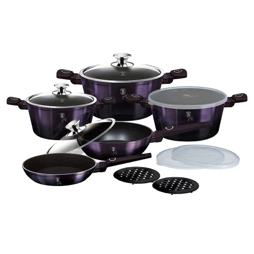 BH7143 Set cratite bucatarie 13pcs "PurpleEclipse" 1/1