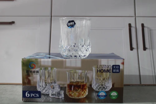 LXZS0601 Set 6 pahare sticla 200ml 1/12