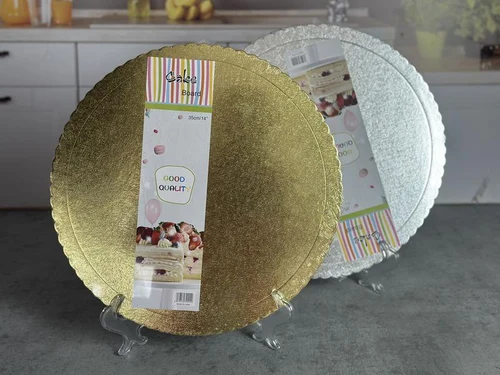 CY-19 Set 5pcs suport tort rotund carton 35cm 1/40