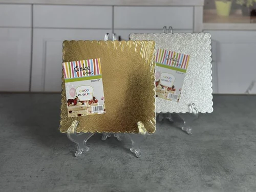 CY-22 Set 5pcs suport tort patrat carton 20cm 1/60