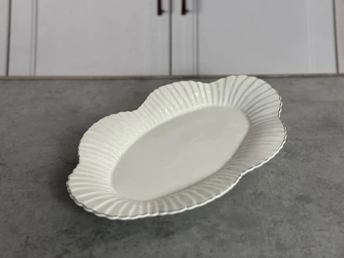 YDB411 Platou oval ceramica 30*18cm 1/36