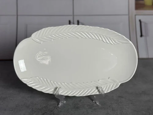 QC1916 Platou ceramica 21*37cm 1/36