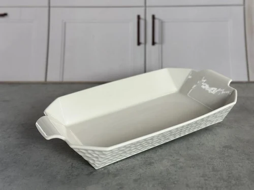 QC1833 Platou rectangular ceramica 23*42*6cm 1/24